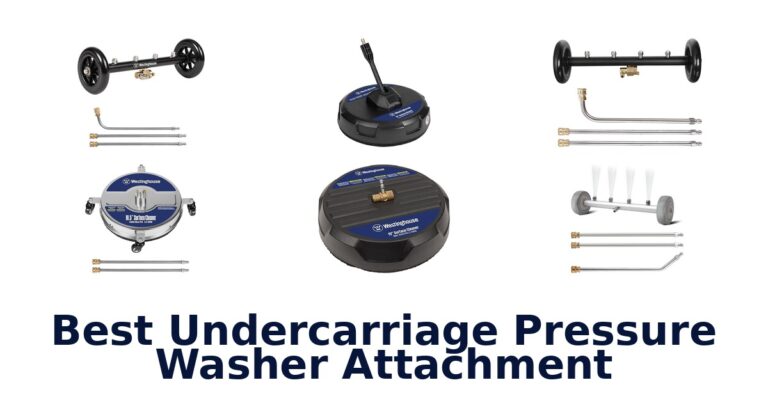 best undercarriage pressure washer attachment