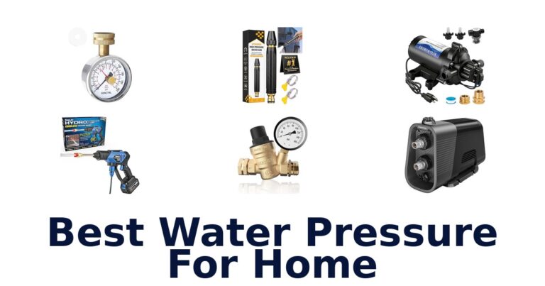 best water pressure for home