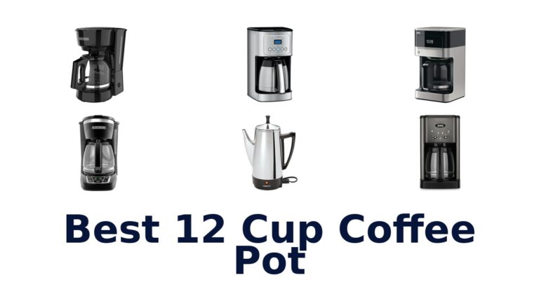 best 12 cup coffee pot
