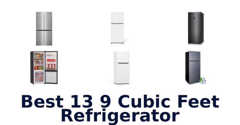 best 13 9 cubic feet refrigerator