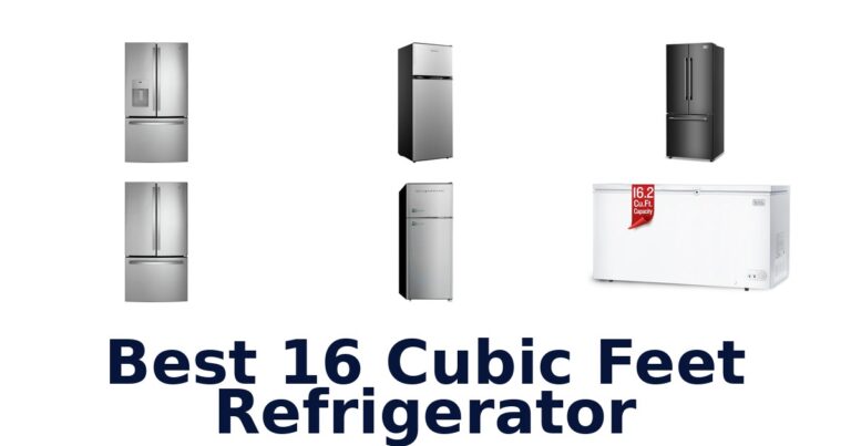 best 16 cubic feet refrigerator