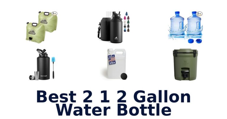Best 2 1/2 Gallon Water Bottles: Top Picks best 2 1 2 gallon water bottle