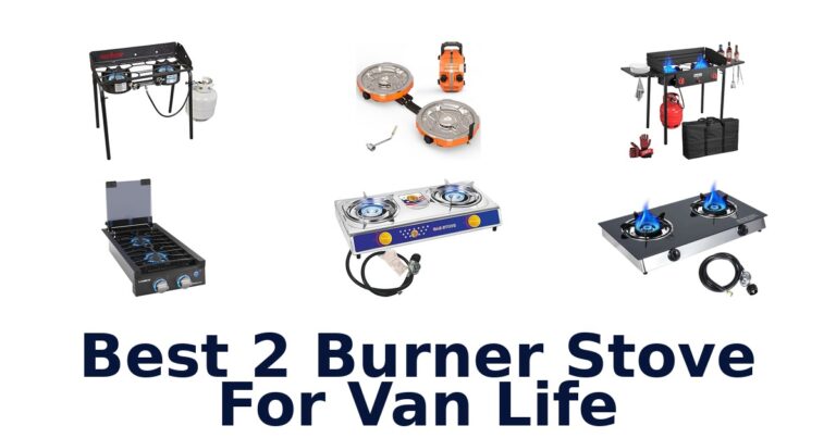 best 2 burner stove for van life