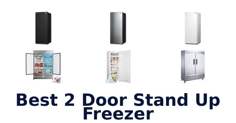 best 2 door stand up freezer