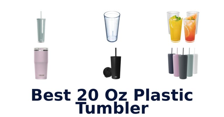 best 20 oz plastic tumbler