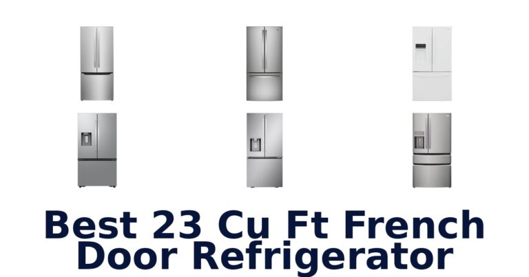 best 23 cu ft french door refrigerator