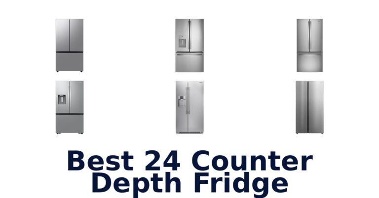 best 24 counter depth fridge