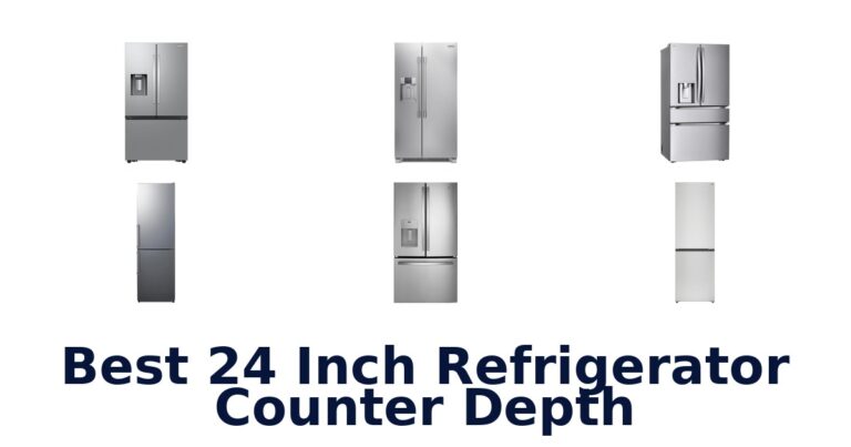 Best 24 Inch Counter Depth Fridges (Top 10 Picks) best 24 inch refrigerator counter depth