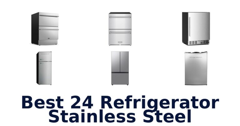 Best 24 Stainless Steel Fridges: Top 10 Picks best 24 refrigerator stainless steel