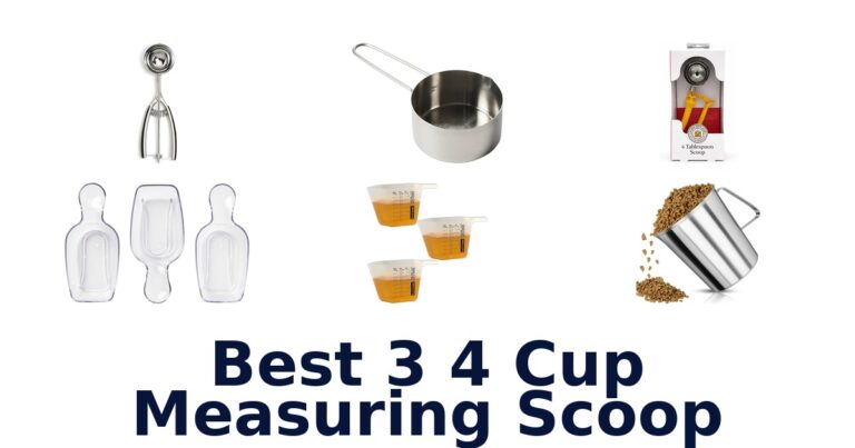 best 3 4 cup measuring scoop