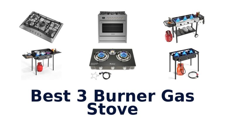 best 3 burner gas stove