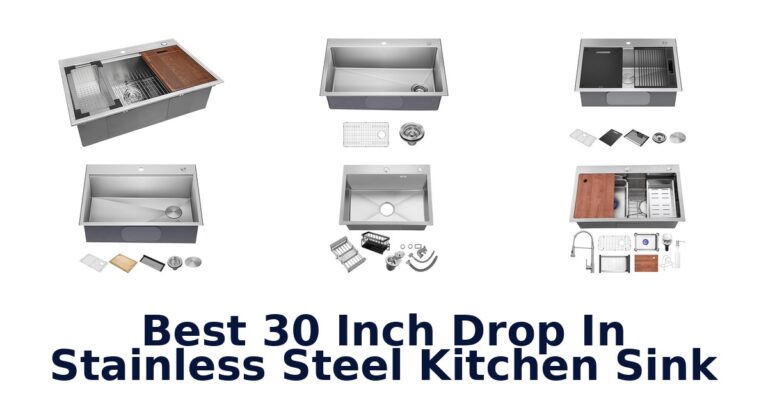 BEST 30 Inch Drop-In Sinks: Top 10 Stainless Steel Picks best 30 inch drop in stainless steel kitchen sink