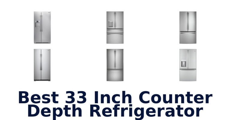 best 33 inch counter depth refrigerator