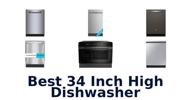 best 34 inch high dishwasher