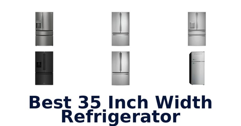 best 35 inch width refrigerator