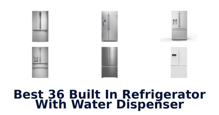 Best 36 Built-In Fridges w/ Water Dispenser best 36 built in refrigerator with water dispenser