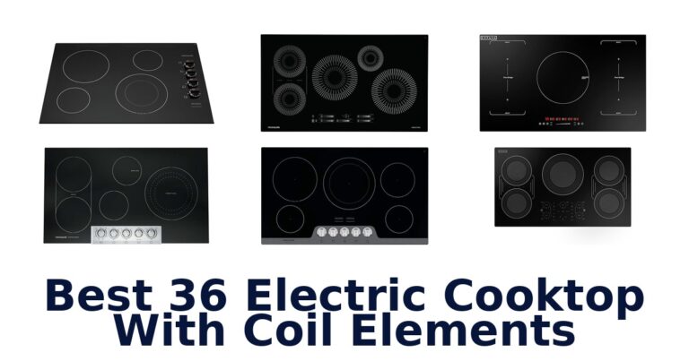 best 36 electric cooktop with coil elements