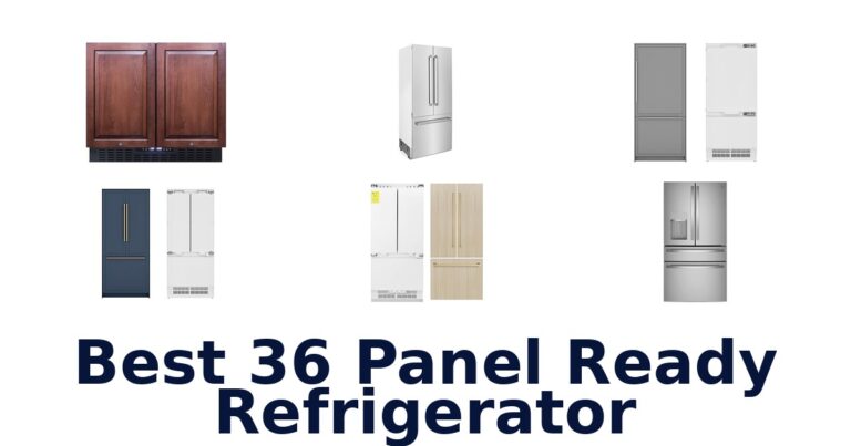 best 36 panel ready refrigerator