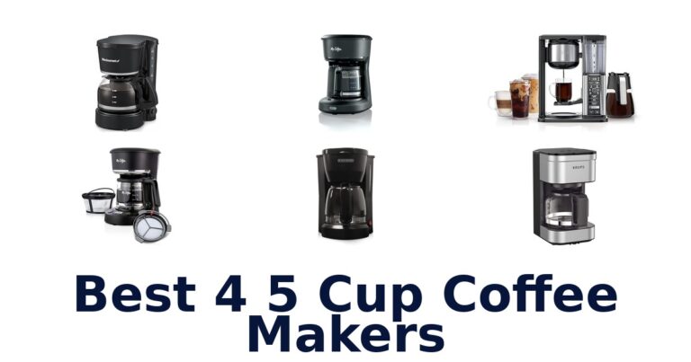best 4 5 cup coffee makers