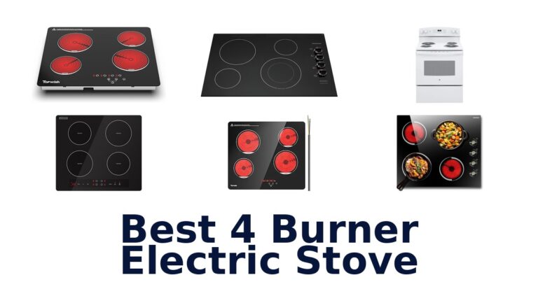 Best 4 Burner Electric Stoves: Top 10 Picks! best 4 burner electric stove