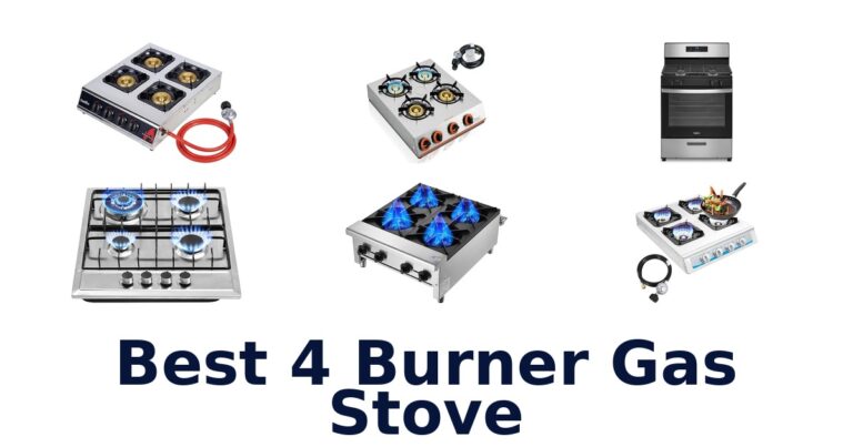 BEST 4 Burner Gas Stoves: Top 10 Picks for Your Kitchen best 4 burner gas stove