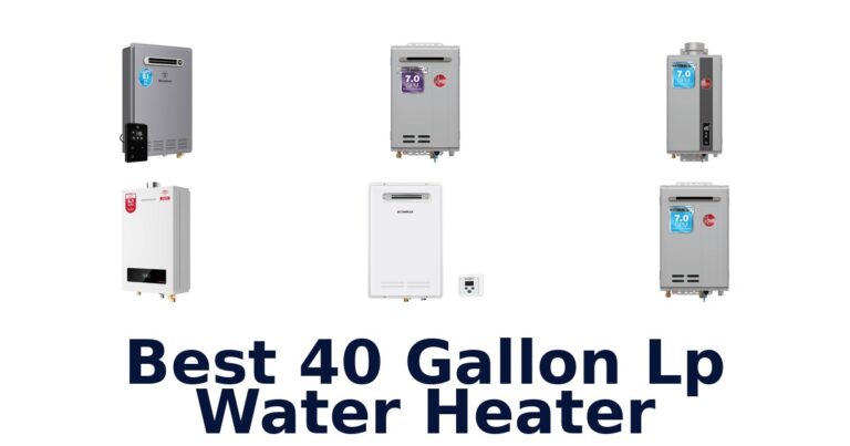 best 40 gallon lp water heater