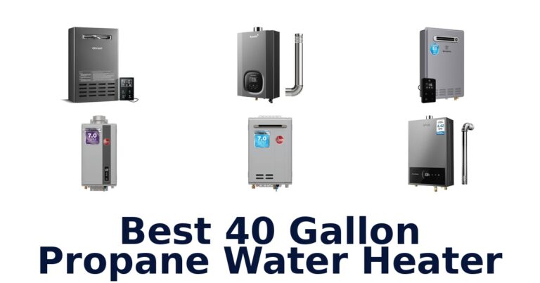 best 40 gallon propane water heater
