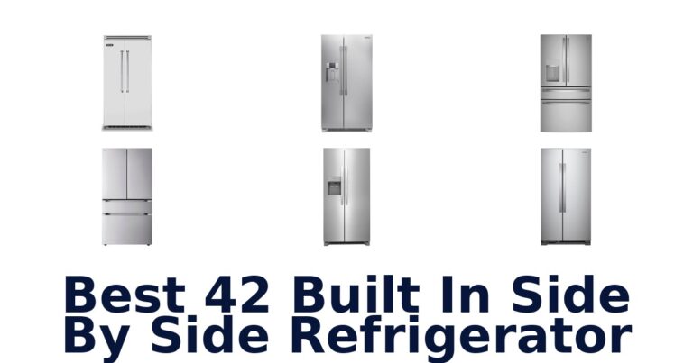 best 42 built in side by side refrigerator