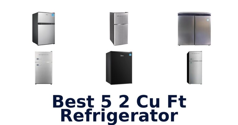 best 5 2 cu ft refrigerator