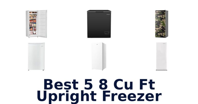 best 5 8 cu ft upright freezer