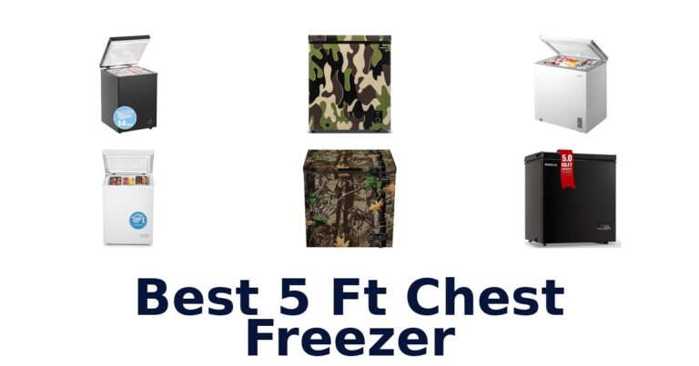 best 5 ft chest freezer