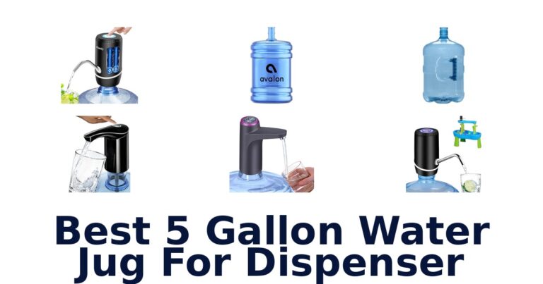 Best 5 Gallon Water Jugs for Dispensers 2026 best 5 gallon water jug for dispenser