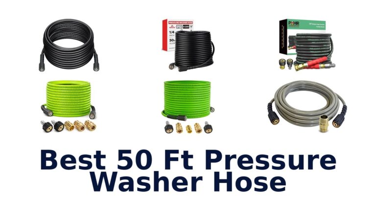 best 50 ft pressure washer hose