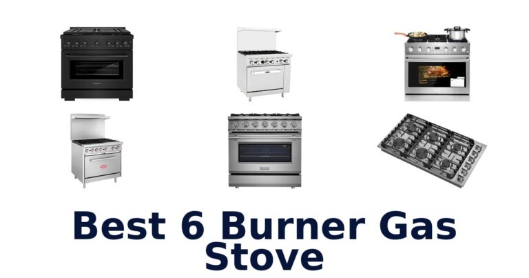 best 6 burner gas stove