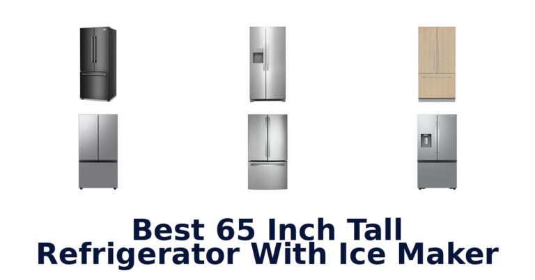 best 65 inch tall refrigerator with ice maker