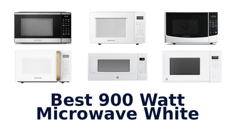 best 900 watt microwave white