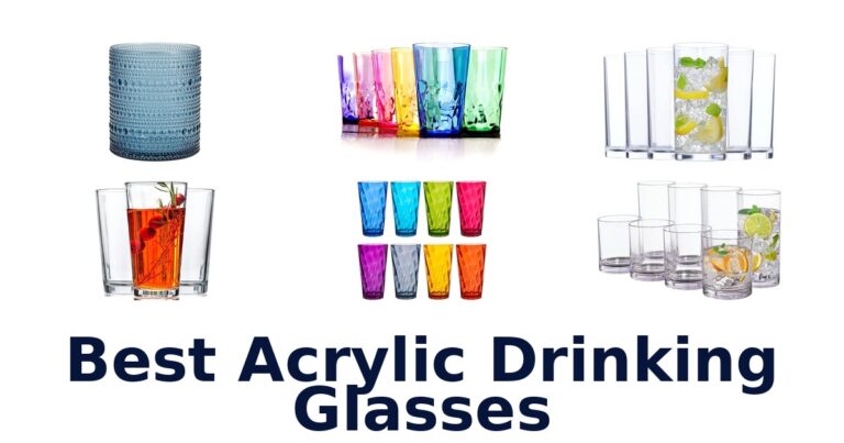 best acrylic drinking glasses