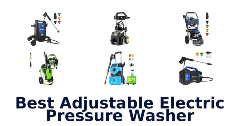 Best Adjustable Electric Pressure Washers: Top 10 Picks best adjustable electric pressure washer