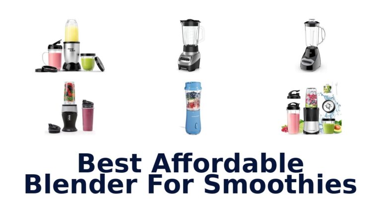 best affordable blender for smoothies