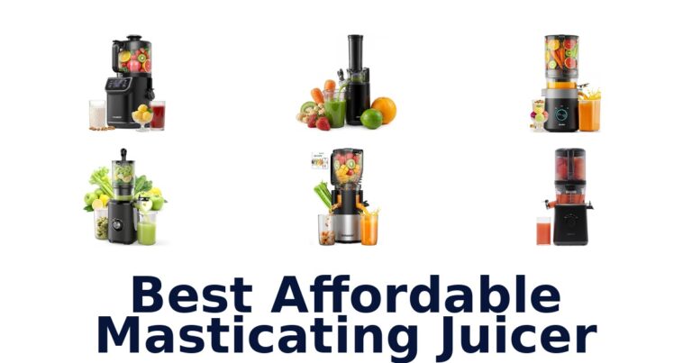 Best Affordable Masticating Juicers: Top 10 Picks best affordable masticating juicer