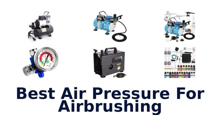 best air pressure for airbrushing