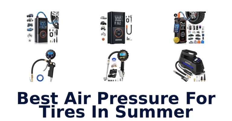 best air pressure for tires in summer