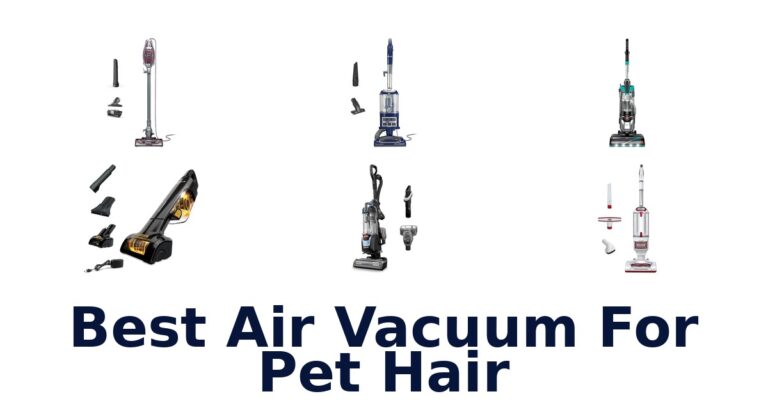 best air vacuum for pet hair