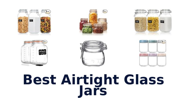 best airtight glass jars