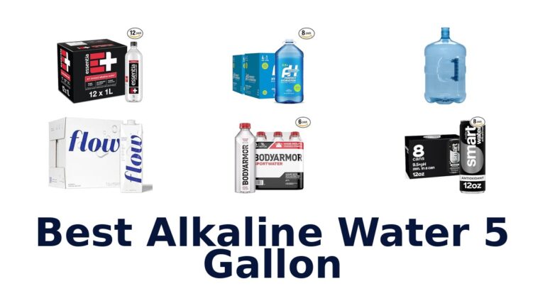 BEST 5 Gallon Alkaline Water Picks 2026 best alkaline water 5 gallon