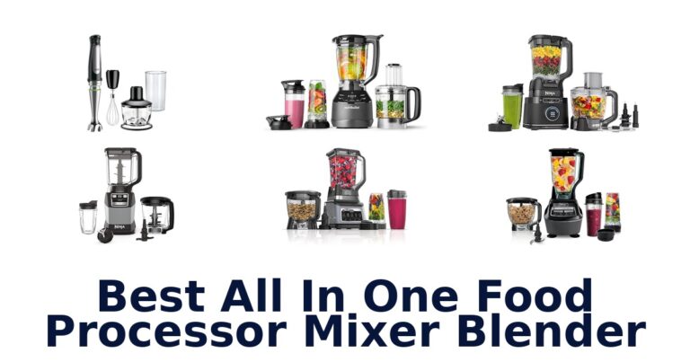 best all in one food processor mixer blender