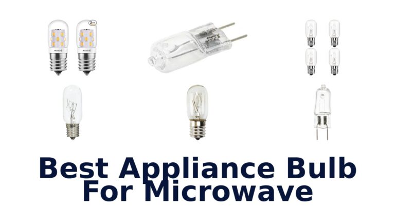 best appliance bulb for microwave