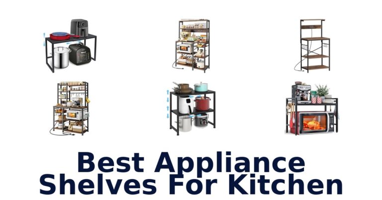 best appliance shelves for kitchen