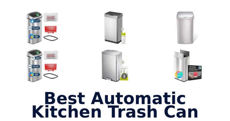 Best Automatic Kitchen Trash Cans: Top 10 Picks best automatic kitchen trash can