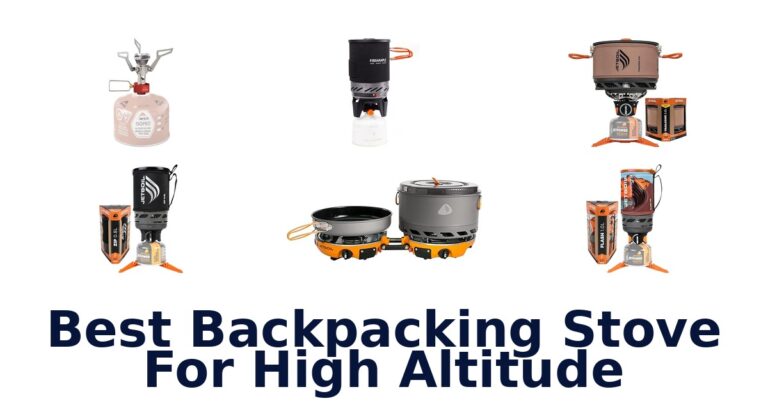 best backpacking stove for high altitude